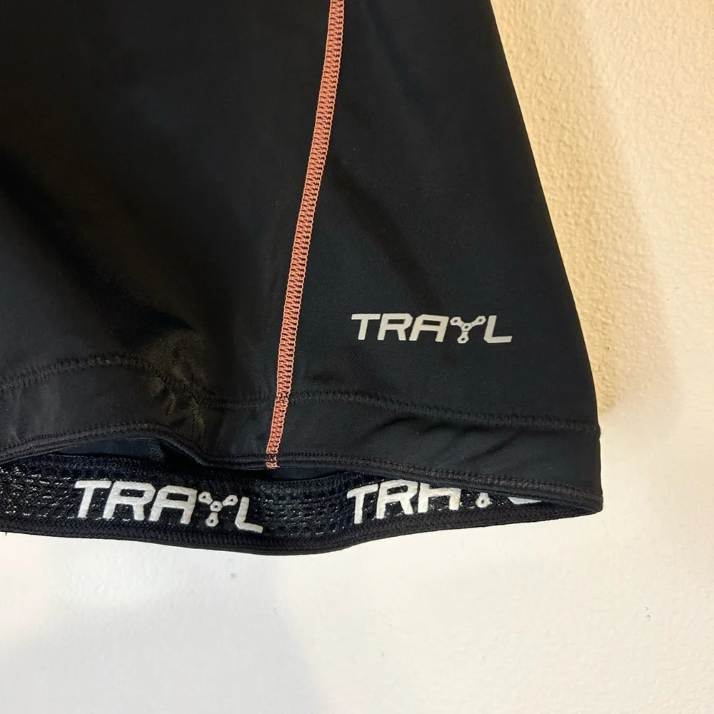 TRAYL Black Womans Cycling Shorts with Padding size XL